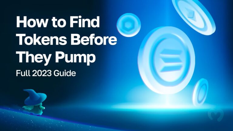 How to Find Tokens Before They Pump – Full 2023 Guide